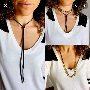 Stella and dot Reece sparkle necklace